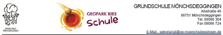 Moenchsdeggingen Geoparkschule
